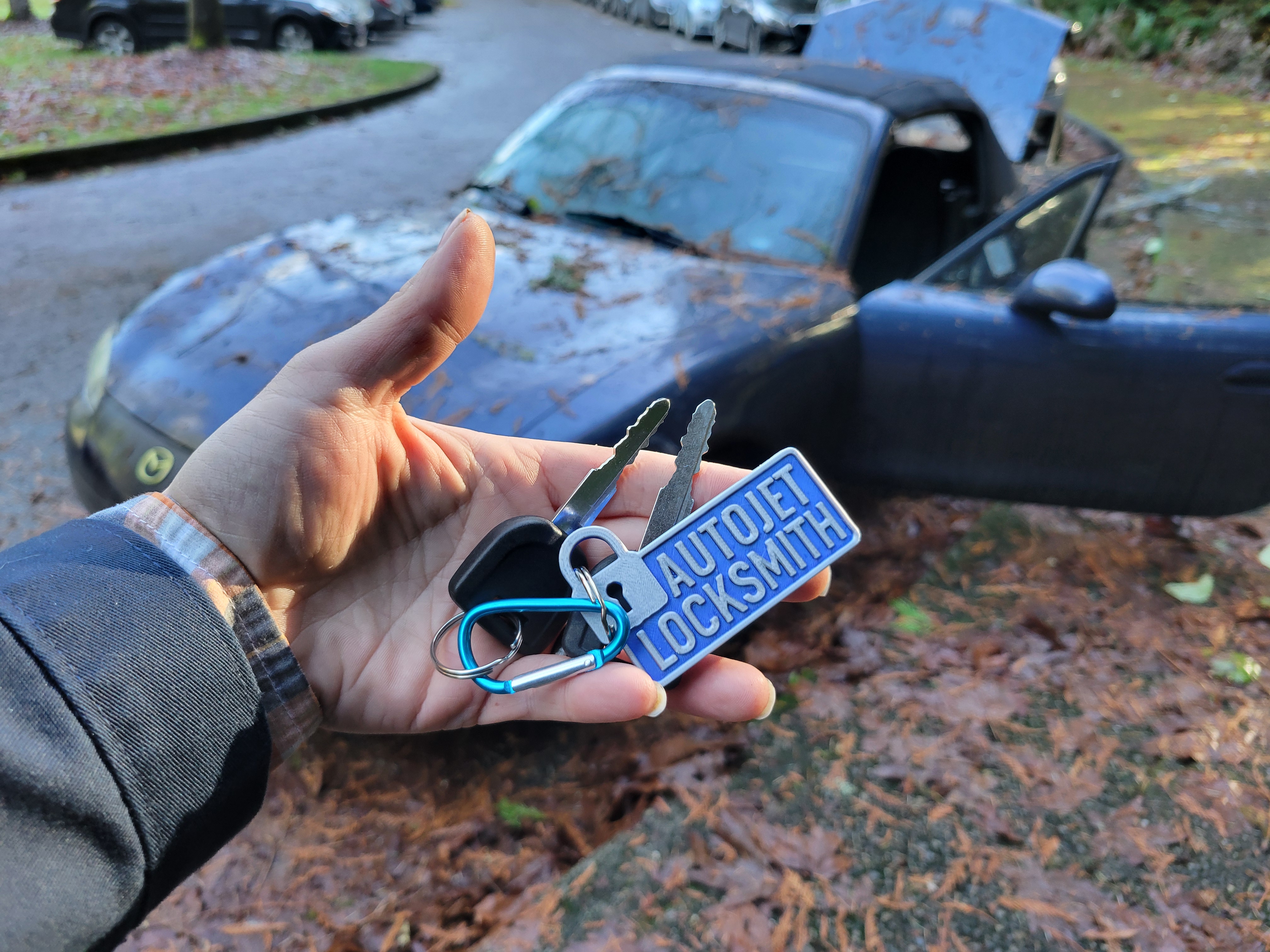 Customer lost the Miata keys